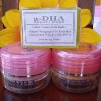 Jual Adha / a-DHA Herbal Cream pink/hijau ASLI sdh BPOM !! (pket non serum) Murah