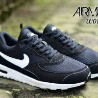 sepatu nike air max thea black/white
