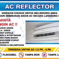 Jual PENAHAN HEMBUSAN AC / AKRILIK AC / TALANG AC MATERIAL ACRYLIC Murah
