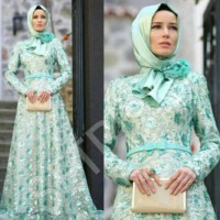 Longdress hijab trend+pasmina