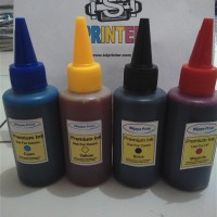 Jual Tinta Refill / Isi Ulang - Botol Infus 100ML untuk HP, Canon, Epson Murah