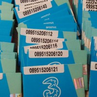 Jual Kartu Perdana Tri / 3 AON 10GB Murah