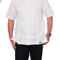 Baju Koko Anadha BK497 by Albatar Lengan Pendek Bordir