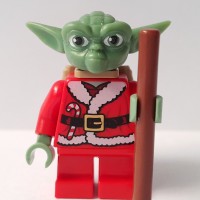 Jual Lego Minifigure Star Wars Santa Master Yoda + Asesoris Murah