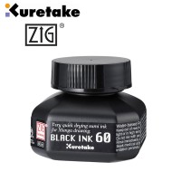 Jual Kuretake Pen Ink - Black Ink Murah