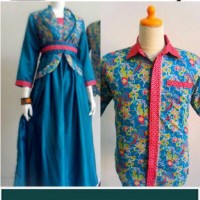 Couple GAMIS Hijab MUSLIMAH Batik ANINDITA