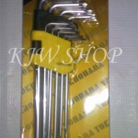 KUNCI L BINTANG merk YOKOHAMA (JAPAN)
