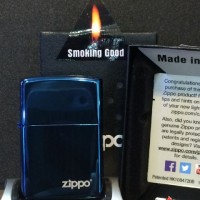 Jual Zippo Blue Sapphire Logo 20446ZL Murah