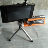 Tripod Excell MN37 Mini Smartphone Holder U besar 5-6 inchi