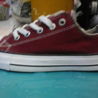 sepatu converse murah warna merah hati + dus