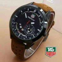 jam tangan tag heure brown