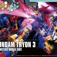 HGBF GUNDAM TRYON 3 - BANDAI