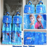 Mukena anak SD size M (6 - 8 thn) karakter, FROZEN
