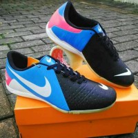 sepatu futsal nike ctr360 biru hitam