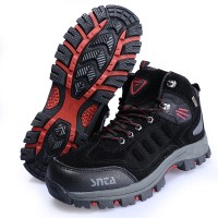 Sepatu Gunung/Trekking/Hiking/Adventure Merk SNTA 467 BLACK RED