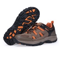 Sepatu Gunung/Trekking/Hiking/Adventure Merk SNTA 423 BROWN/ORANGE