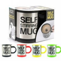 Jual Self Stirring Mug Blender - Gelas Putar Unik Ajaib Bisa Aduk Sendiri Murah