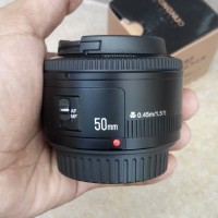 Jual lensa yongnuo 50mm lens, canon 50mm, lensa 50mm, lensa canon 50mm Murah