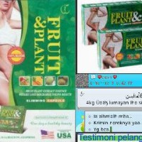 Jual Obat Pelangsing Herbal Fruit & Plant Murah