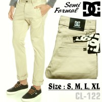 Jual Celana Chino Slimfit / Semi Formal DC Light Cream Murah