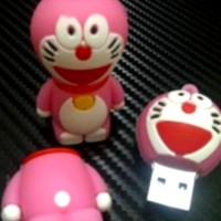 Jual 11 USB FLASHDISK UNIK BONEKA KARAKTER LUCU DORAEMON PINK - BUS0128 - 4 Murah