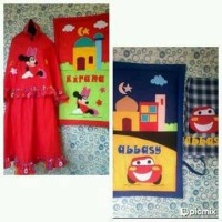 Jual mukenah, sarung & sajadah anak Murah