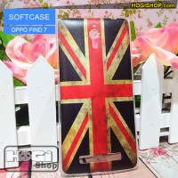 Oppo Find 7 - Softcase Custom Case London