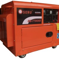 OSERU GENERATOR SET 7700XE SILENT, 5500 WATT, ELECTRIC STARTER GENSET