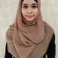 Jual pashmina ombre polos coksu Murah