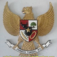Jual Lambang Garuda Pancasila Kayu Jati Murah