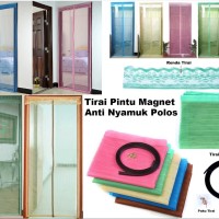 Jual Laris Tirai Pintu Magnet Anti Nyamuk Murah