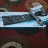 keyboard logitech k120 dan mouse m100r