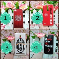 Jual phone case custom ac milan MU juventus arsenal casing hp smartphone Murah