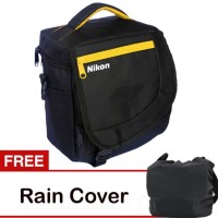 Jual Tas Kamera Nikon Hitam Seri K Free Rain Cover Murah