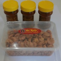 Jual Paket udang Crispy Besar (3 Sambal Bawang + Udang Crispy Besar) Murah