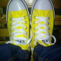 SEPATU MURAH CONVERSE KUNING