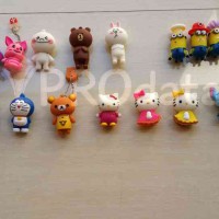Jual Flashdisk Kartun Hello Kitty, Minion, Stitch, Brown, Cony, Eeyore, Tiger, Doraemon, dan karakter lain 8 GB Murah