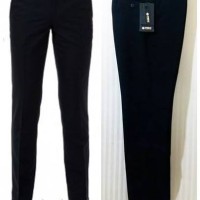 Jual Celana Bahan Pria slimfit Untuk Kantor | celana hitam formal | CF23 Murah