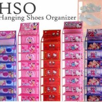 Hanging Shoes Organizer Motif / Rak Sepatu Gantung / HSO Karakter