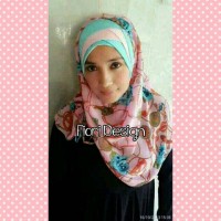 Jilbab Syria Sienna ori Fiori Design
