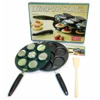 Jual Cetakan Kue Martabak Mini Lumpur Sorga 7 Lubang | Double Pan Murah