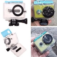 Jual Underwater Waterproof Anti Blur Casing 40m for Xiaomi Yi Sports kamera Murah
