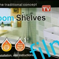 Rak holder kamar mandi bathroom shelves as seen on tv