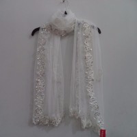 Jilbab - Hijab - Pashmina Pengantin Premium
