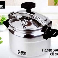 Jual Panci Presto OXONE Alu Press 8 Liter OX-2008 | Bahan Aluminium Kuat Murah