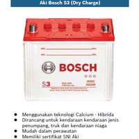 Accu Aki Mobil Segala Type Merk GS PREMIUM, INCOE, BOSCH