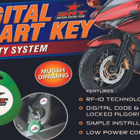 BRT SMART KEY ALARM CANGGIH MOTOR UNTUK ALL VIXION / R25 / R15