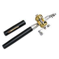 Pancingan bentuk pulpen / Mini Portable Extreme Pen Fishing Rod 1M
