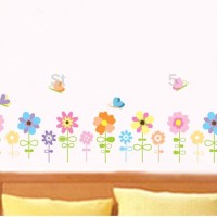 Jual STIKER DINDING / WALL STICKER CANDY FLOWER JM8274 Murah