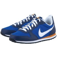 Sepatu running nike genicco biru original murah